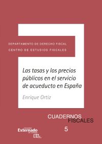 Las tasas y los precios públicos en el servicio de acueducto en España