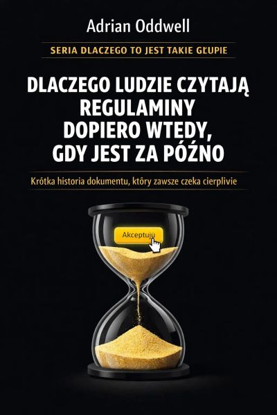 Dlaczego ludzie czytają regulaminy dopiero wtedy, gdy jest za późno - krótka historia dokumentu, który zawsze czeka cierpliwie