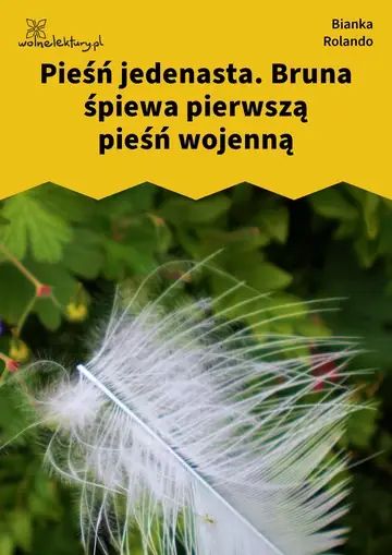 Pieśń jedenasta. Bruna śpiewa pierwszą pieśń wojenną