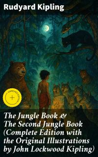 The Jungle Book & The Second Jungle Book (Complete Edition with the Original Illustrations by John Lockwood Kipling)