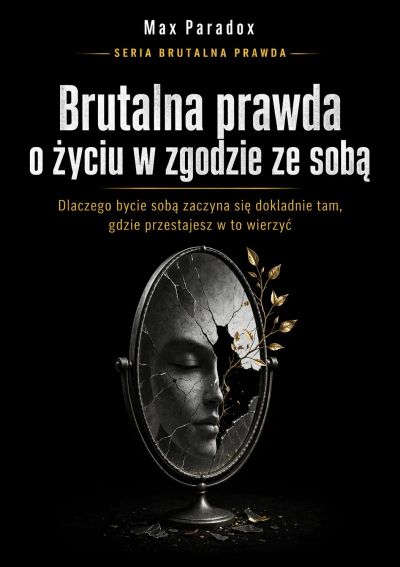 Brutalna prawda o życiu w zgodzie ze sobą - dlaczego bycie sobą zaczyna się dokładnie tam, gdzie przestajesz w to wierzyć