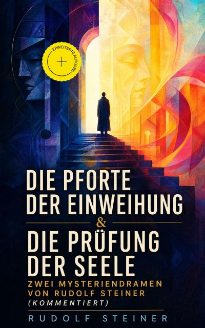 Die Pforte der Einweihung & Die Prüfung der Seele: Zwei Mysteriendramen von Rudolf Steiner (Kommentiert)