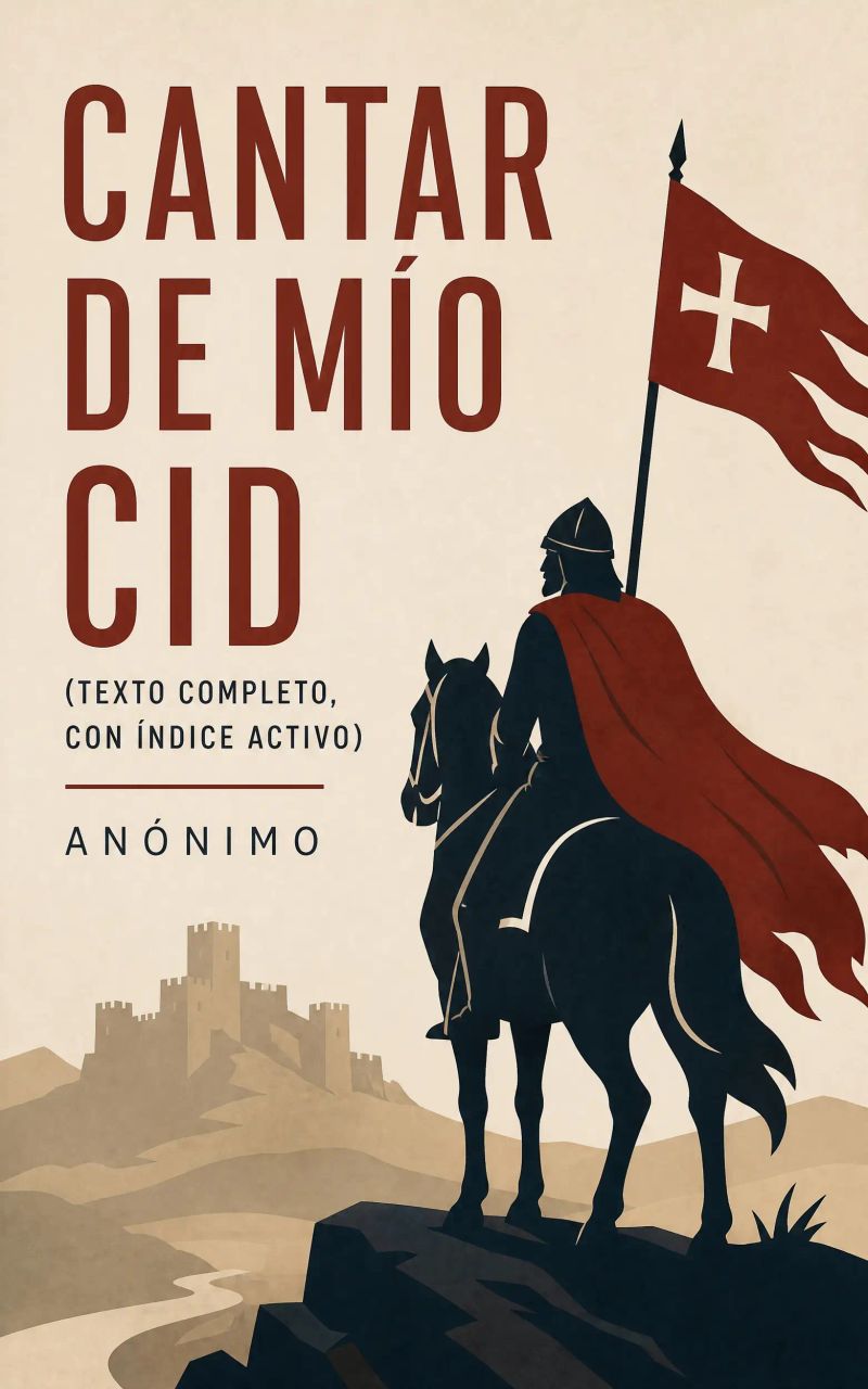 Cantar de mío Cid (texto completo, con índice activo)