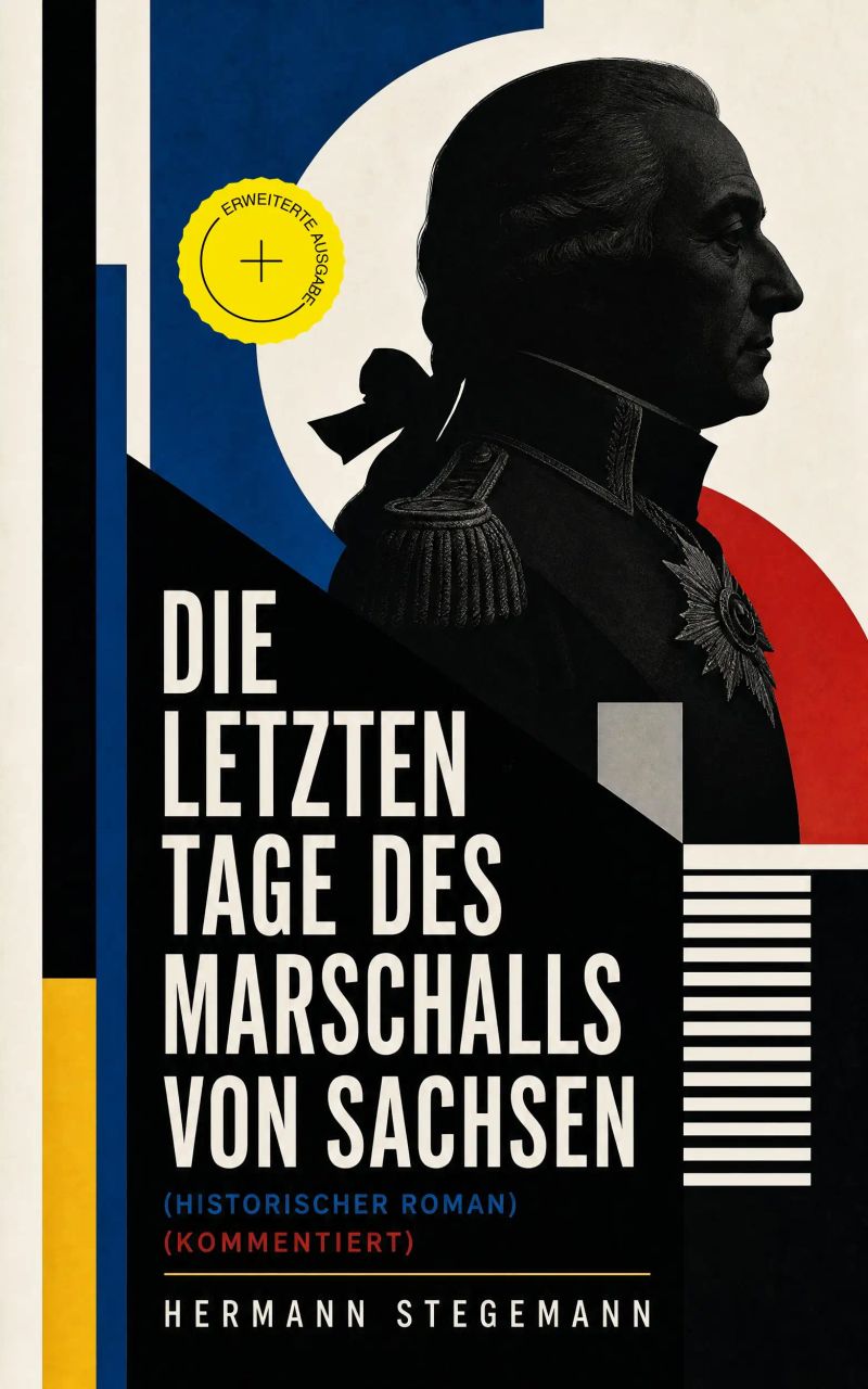 Die letzten Tage des Marschalls von Sachsen (Historischer Roman) (Kommentiert)
