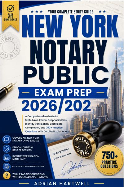 NEW YORK NOTARY PUBLIC  EXAM PREP 2026/2027