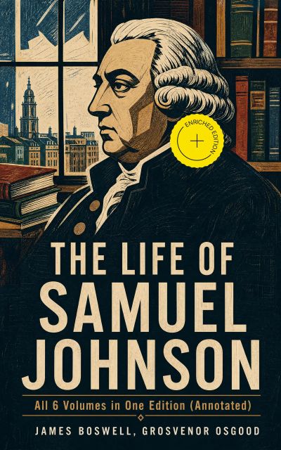 THE LIFE OF SAMUEL JOHNSON - All 6 Volumes in One Edition (Annotated)