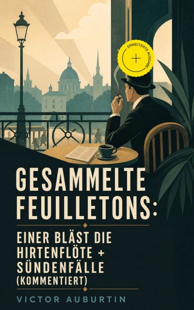Gesammelte Feuilletons: Einer bläst die Hirtenflöte + Sündenfälle (Kommentiert)