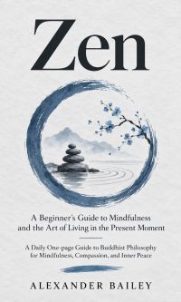 Zen: A Beginner's Guide to Mindfulness and the Art of Living in the Present Moment (A Daily One-page Guide to Buddhist Philosophy for Mindfulness, Compassion, and Inner Peace)