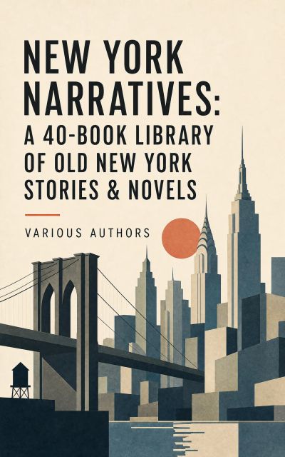 New York Narratives: A 40-Book Library of Old New York Stories & Novels
