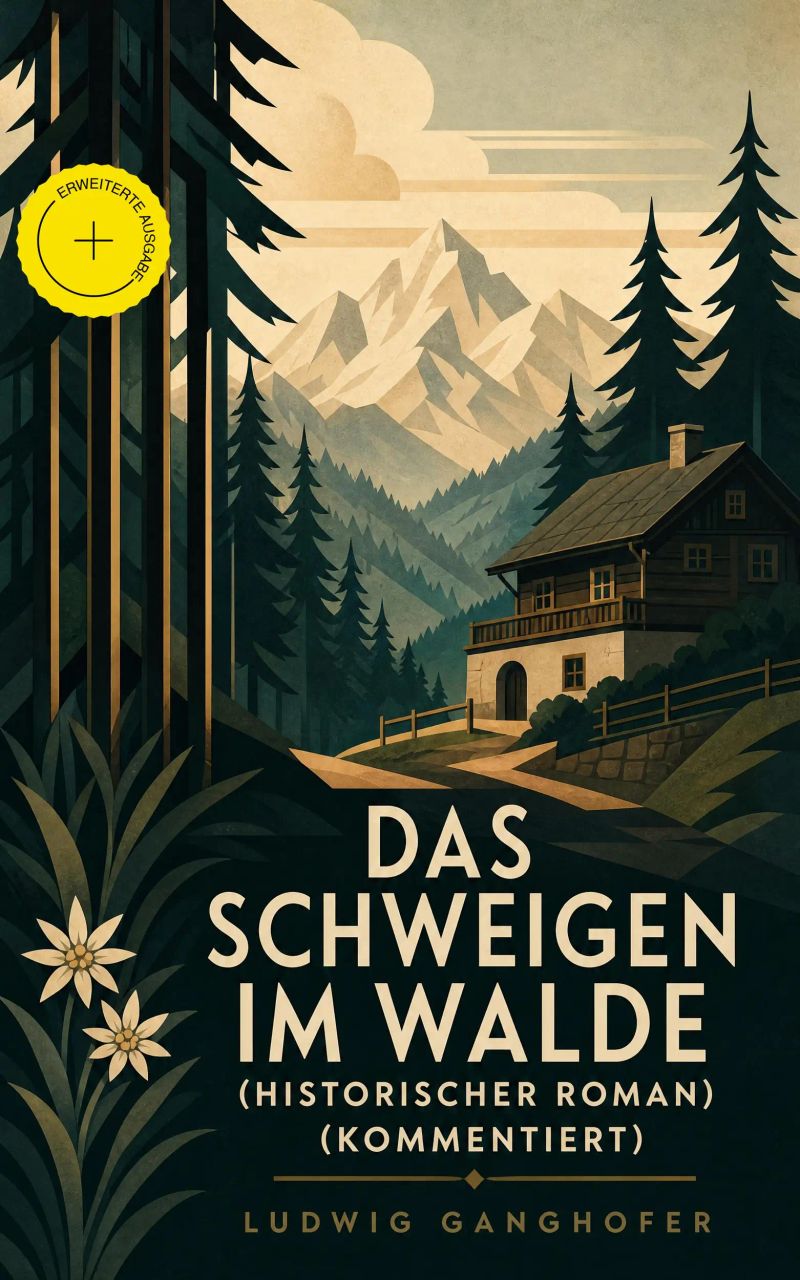 Das Schweigen im Walde (Historischer Roman) (Kommentiert)