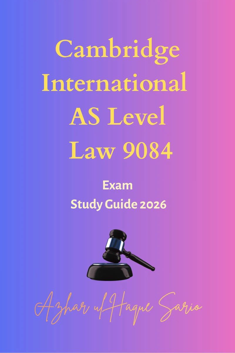 Cambridge International AS Level Law 9084
