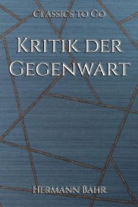 Kritik der Gegenwart