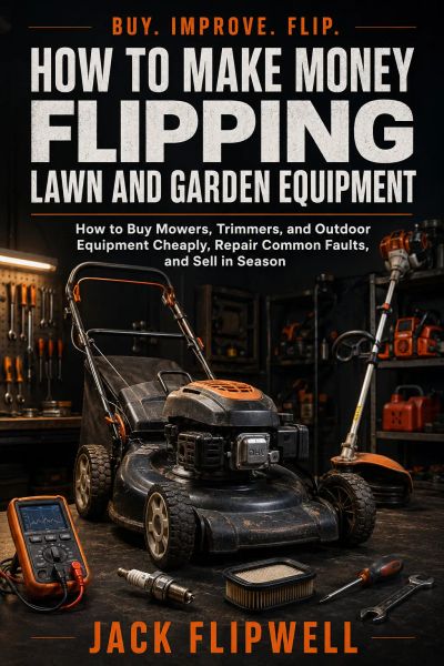 How to Make Money Flipping Lawn and Garden Equipment - How to Buy Mowers, Trimmers, and Outdoor Equipment Cheaply, Repair Common Faults, and Sell in Season