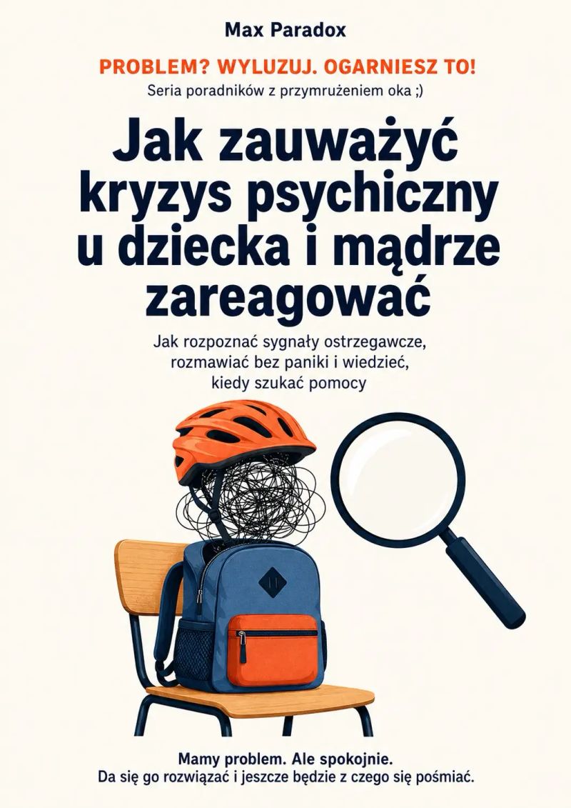 Jak zauważyć kryzys psychiczny u dziecka i mądrze zareagować - Jak rozpoznać sygnały ostrzegawcze, rozmawiać bez paniki i wiedzieć, kiedy szukać pomocy