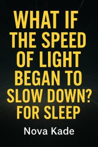 What If The Speed of Light Began to Slow Down? For Sleep
