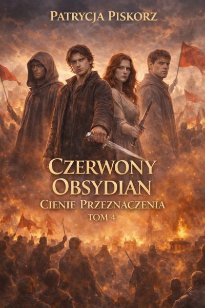 Czerwony Obsydian - Cienie Przeznaczenia Tom 4