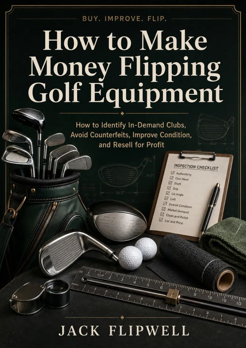 How to Make Money Flipping Golf Equipment - How to Identify In-Demand Clubs, Avoid Counterfeits, Improve Condition, and Resell for Profit