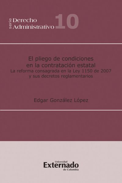 El Pliego de Condiciones en la Contratación Estatal