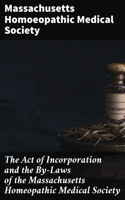 The Act of Incorporation and the By-Laws of the Massachusetts Homeopathic Medical Society