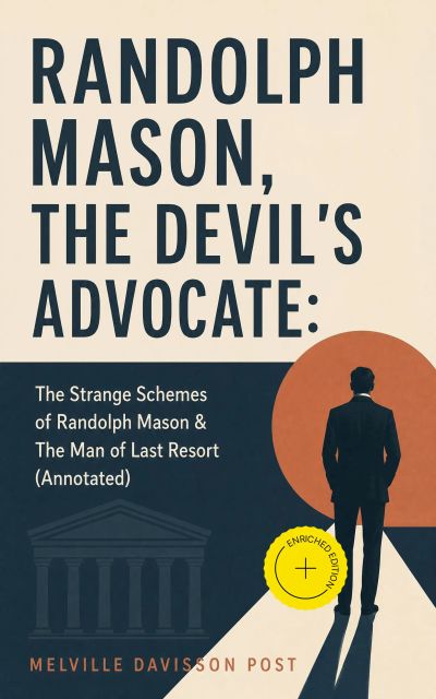 RANDOLPH MASON, THE DEVIL'S ADVOCATE: The Strange Schemes of Randolph Mason & The Man of Last Resort (Annotated)
