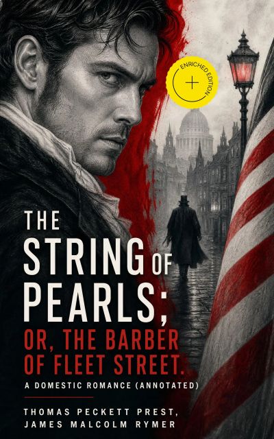 The String of Pearls; Or, The Barber of Fleet Street. A Domestic Romance (Annotated)