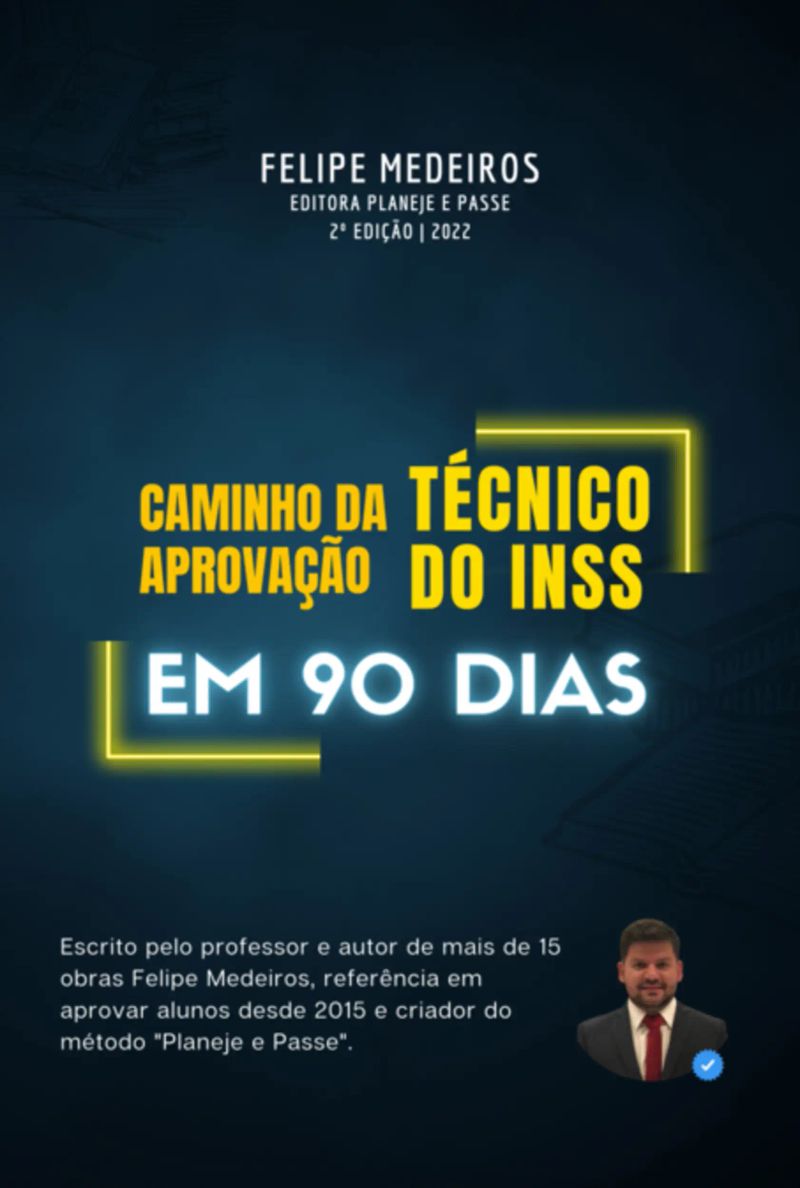 Caminho Da Aprovação – Técnico Do Inss Em 90 Dias
