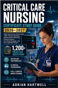 CRITICAL CARE NURSING CERTIFICATE  STUDY GUIDE 2026/2027
