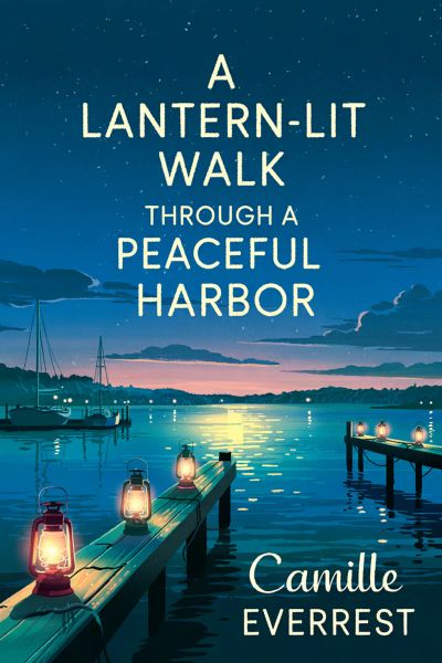 A Lantern-Lit Walk Through a Peaceful Harbor