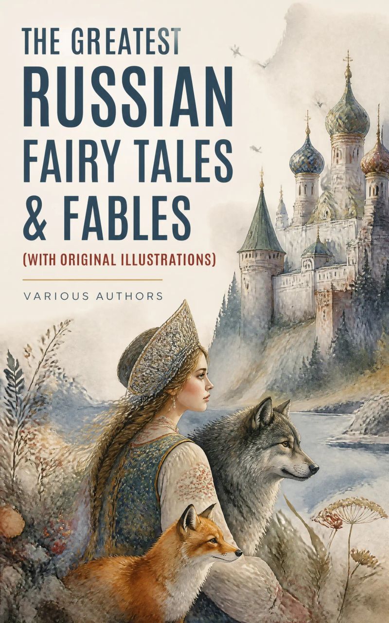 The Greatest Russian Fairy Tales & Fables (With Original Illustrations)