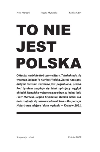 To nie jest Polska