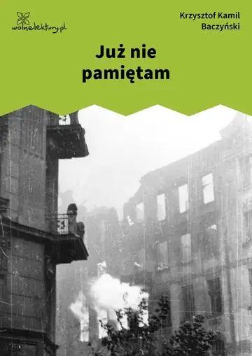 Już nie pamiętam