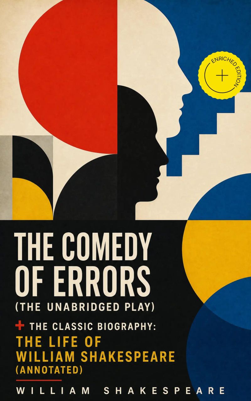 The Comedy of Errors (The Unabridged Play) + The Classic Biography: The Life of William Shakespeare (Annotated)