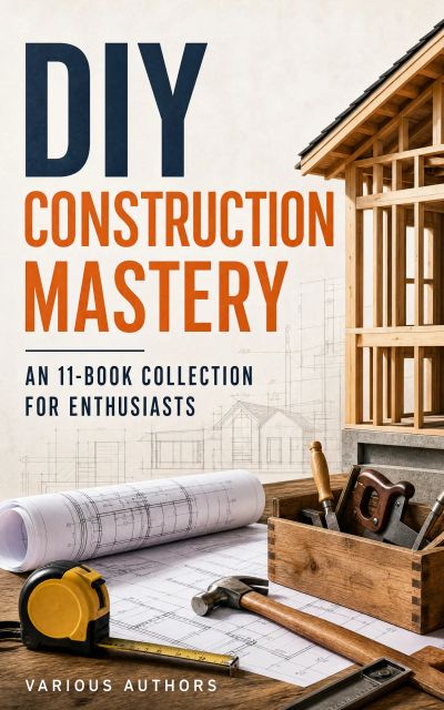 DIY Construction Mastery: An 11-Book Collection for Enthusiasts