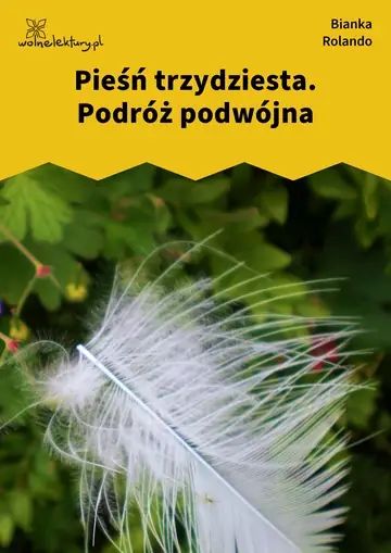 Pieśń trzydziesta.
Podróż podwójna