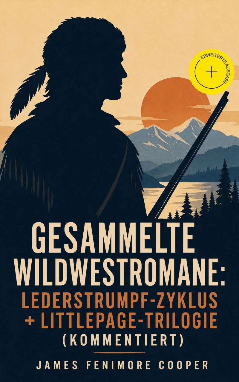 Gesammelte Wildwestromane: Lederstrumpf-Zyklus + Littlepage-Trilogie (Kommentiert)