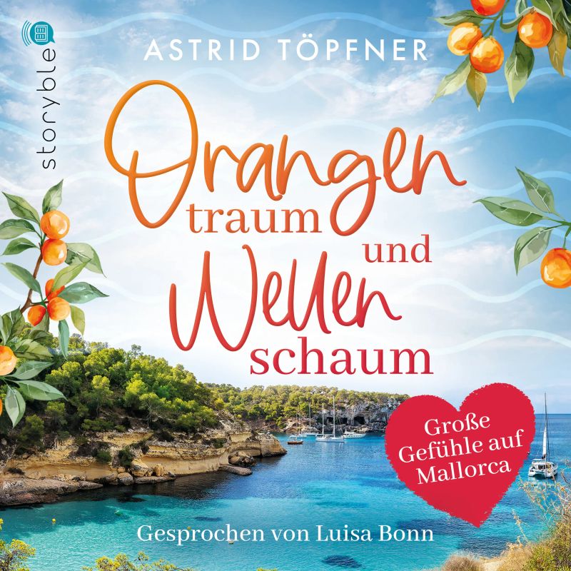 Orangentraum und Wellenschaum
