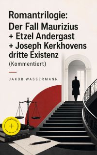 Romantrilogie: Der Fall Maurizius + Etzel Andergast + Joseph Kerkhovens dritte Existenz (Kommentiert)