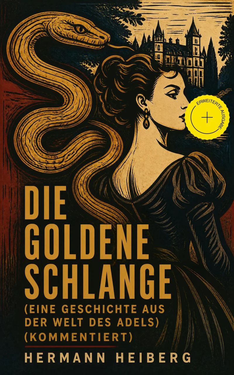 Die Goldene Schlange (Eine Geschichte aus der Welt des Adels) (Kommentiert)