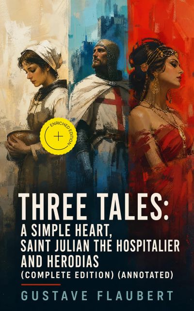 Three Tales: A Simple Heart, Saint Julian the Hospitalier and Herodias (Complete Edition) (Annotated)