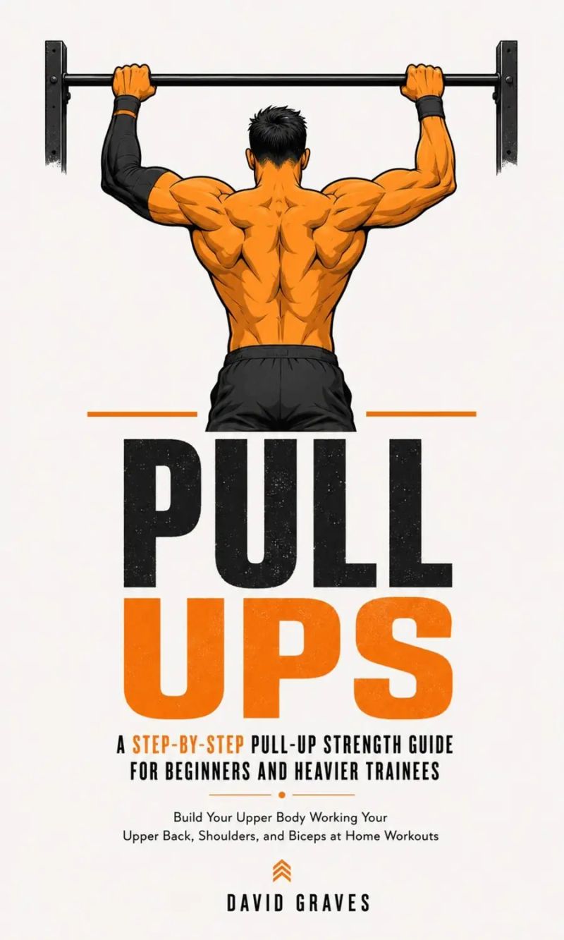 Pull UPS: A Step-by-step Pull-up Strength Guide for Beginners and Heavier Trainees (Build Your Upper Body Working Your Upper Back, Shoulders, and Biceps at Home Workouts)