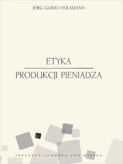 Etyka produkcji pieniądza