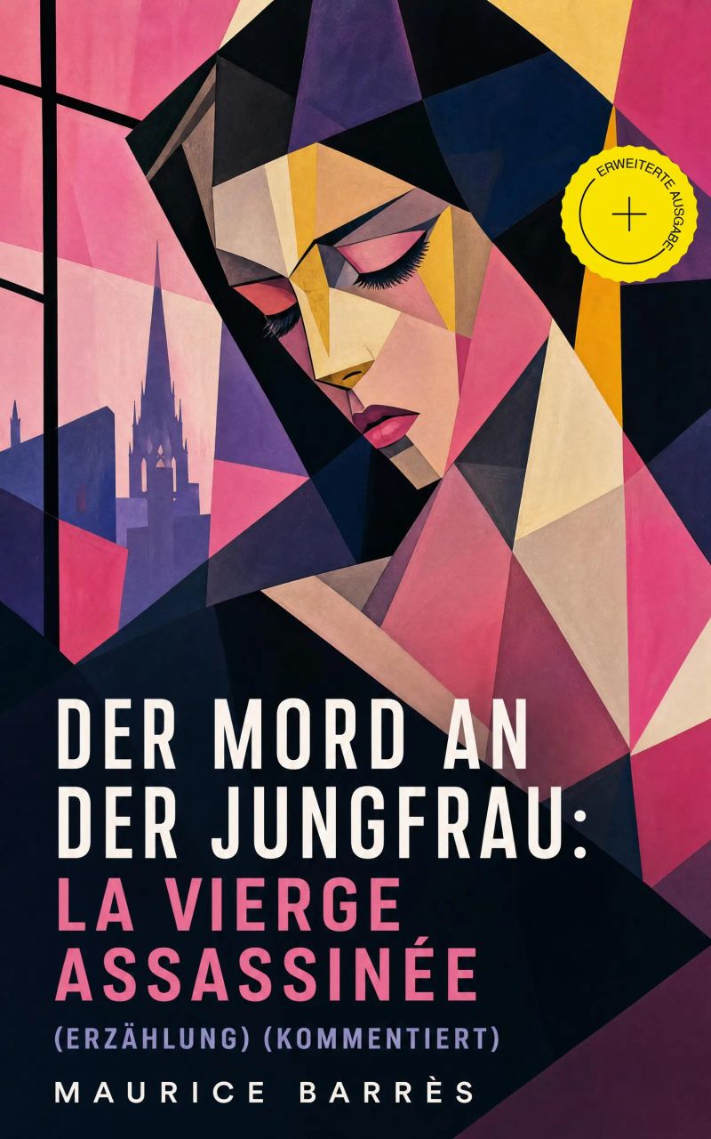 Der Mord an der Jungfrau: La vierge assassinée (Erzählung) (Kommentiert)