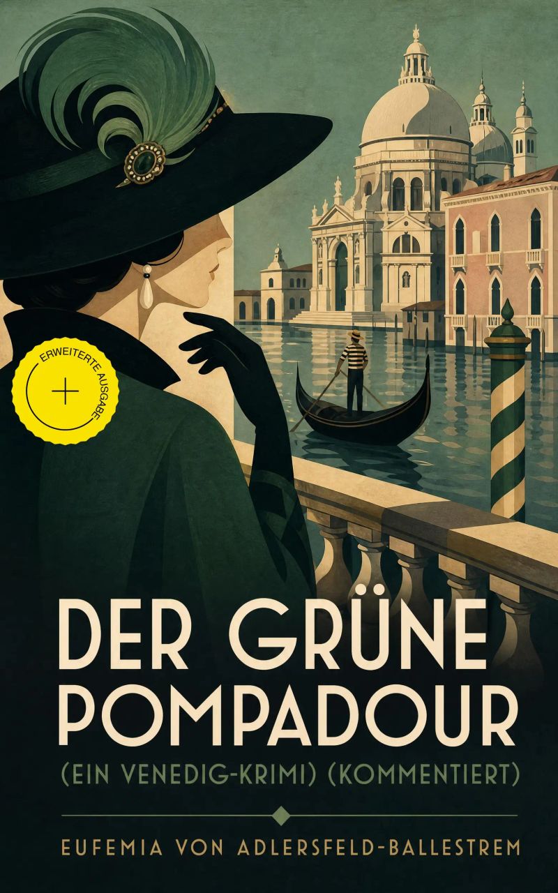 Der grüne Pompadour (Ein Venedig-Krimi) (Kommentiert)
