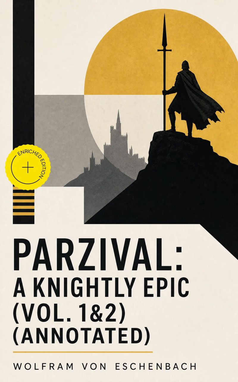 Parzival: A Knightly Epic (Vol. 1&2) (Annotated)