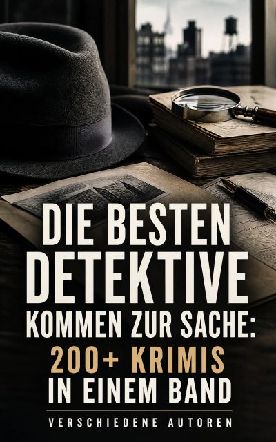 Die besten Detektive kommen zur Sache: 200+ Krimis in einem Band