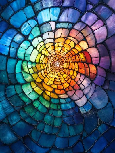 A Dome of Many-Coloured Glass