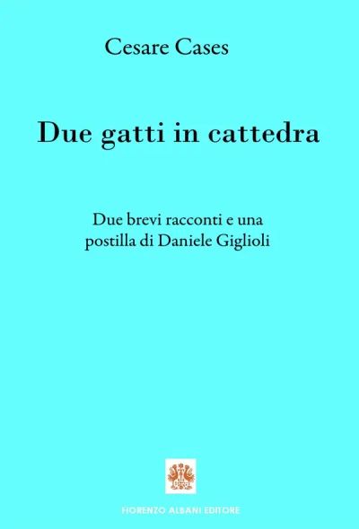 Due gatti in cattedra