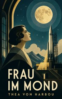Frau im Mond