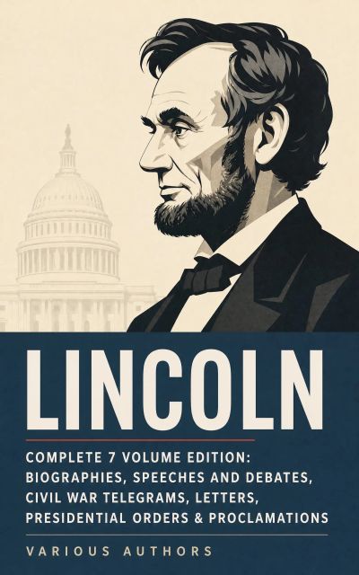 LINCOLN – Complete 7 Volume Edition: Biographies, Speeches and Debates, Civil War Telegrams, Letters, Presidential Orders & Proclamations