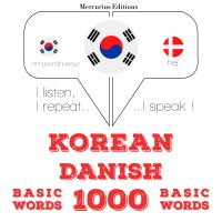 덴마크어 1000 개 필수 단어
